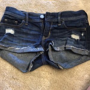 Hollister jean shorts